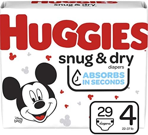 Бебешки Пелени Huggies Snug & Dry, Размер 4, 29 карата
