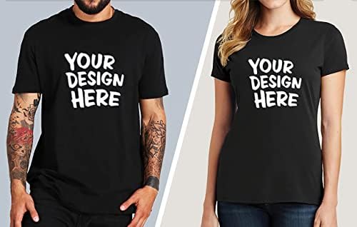 Изработена по поръчка Тениска за мъже И Жени Създайте Свои Собствени Персонализирани Тениски с принтом Отпред и отзад