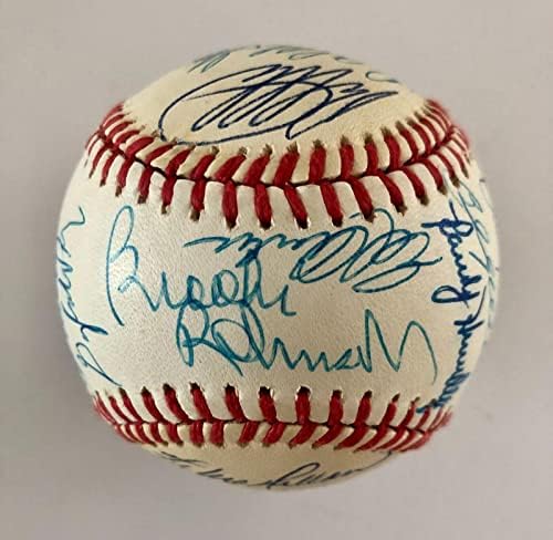 1988 Ден ВЕТЕРАНИ на Ню Йорк Метс, подписали и бейзболни 28 подписи -ПИСМО SEAVER JSA - Бейзболни топки с автографи