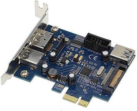 SEDNA - PCI Express с 2-портов USB 3.0 + 1-портов адаптер PeSATA с низкопрофильным група - (чипсет NEC / Renesas uPD720202) - В комплекта