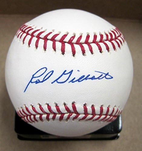 Род Гилбрит Атланта Брэйвз Подписа играта на топка с автограф от M. l. W / coa - Бейзболни топки с автографи