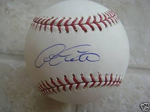 Официален представител на Детройт Тайгърс Адам Евърет подписа договор с Ml Топка Coa - Бейзболни топки с автографи