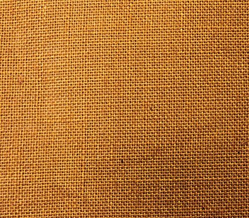 Джутовая кърпа от груб конопен плат златисто кафяво ширина 58 см / Продава се двор