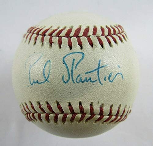 Фил Плантье Подписа Автограф Rawlings Baseball B88 - Бейзболни Топки С Автографи