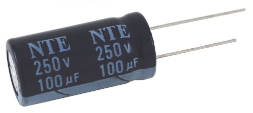 Алуминиеви електролитни кондензатори NTE Electronics серия VHT220M250 VHT, Бразда се заключи, Максимална температура 105 градуса, капацитет 220 справедливост, толерантност 20%, от 25