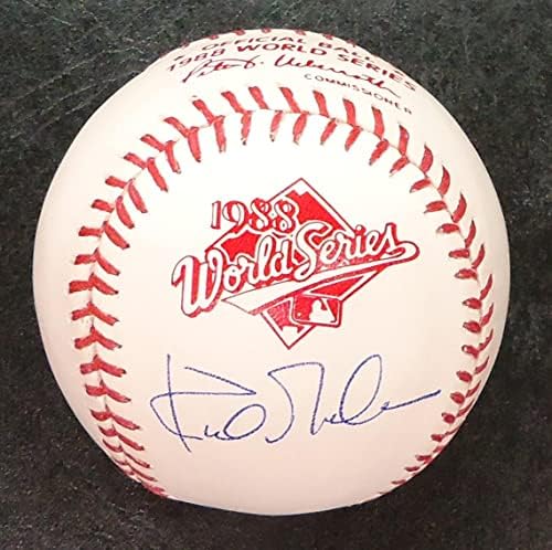 Бейзбол с автограф на Кърк Гибсън - Официална Топка на Световните серии 1988 г. - Бейзболни топки с автографи