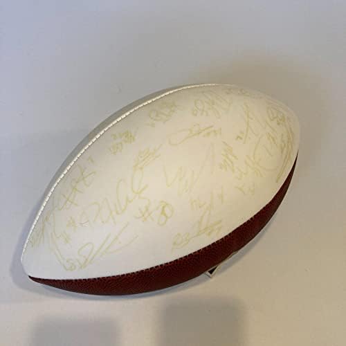 2006 Екип на Балтимор Рейвънс подписа Wilson NFL Football JSA COA #6 - Футболни топки с автографи