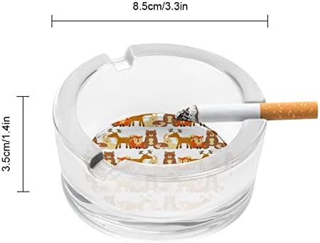 Пепелник За Цигари От Животни Куче Модел Кристален Стъклен Пепелник Титуляр На Тютюнопушенето Пепелници За Битови Удобства Офис Плот
