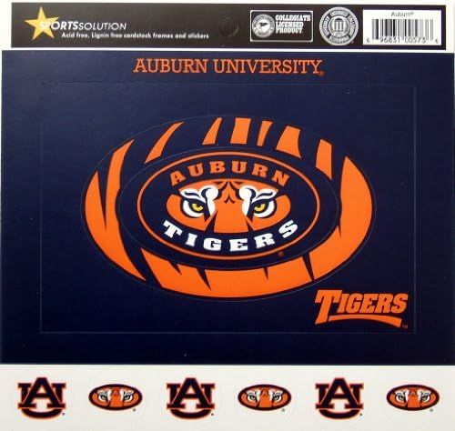 Спортно Решение Рамка от картон Auburn Тайгърс