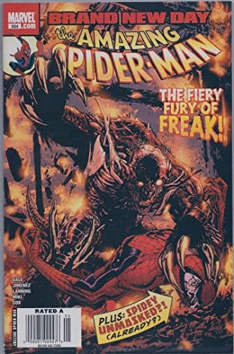 Невероятен Човек-паяк, № 554 (павилион за вестници) VF; Комиксите на Marvel | Боб Гейл