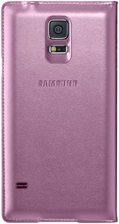 Калъф-за награда Samsung Galaxy S5 с панти капак S View, розово злато