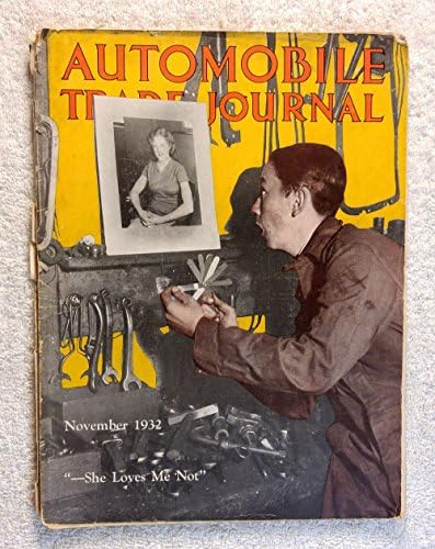 Списание Automobile Trade Journal - Ноември 1932 - Коли и автомобили