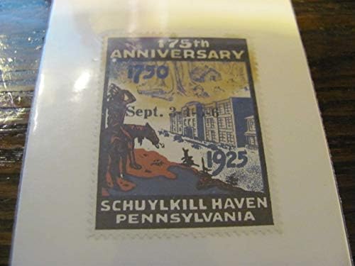 Шайлкилл, Пенсилвания, 175-годишна пощенска марка, датированная 1925 година