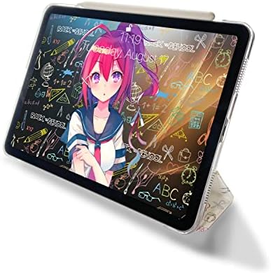 Сладък калъф с шарките на ученички от аниме Kawaii, съвместим с всички поколения на iPad Air Pro Mini 5 6 11 инча 12,9 10,9 10,2 9,7
