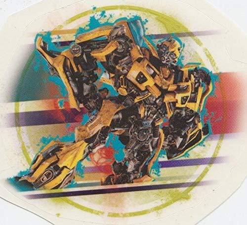3-Инчов Transformers Bumblebee Стикер Автоботы Роботи Подвижна Кора Самоклеящийся Винил Декорация на Стени, Стикери Книга За Изкуството