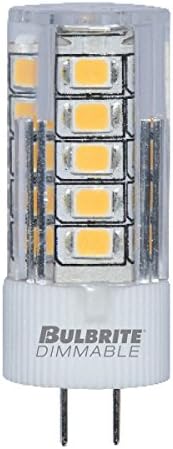 Bulbrite Q20G4/12 12-Вольтовая Халогенна лампа ниско Напрежение тип JC G4 мощност 20 W