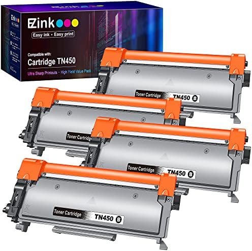 E-Z Ink (TM Съвместима тонер касета за смяна на Brother TN450 TN420 TN-TN 450-420 е Съвместим с HL-2270DW HL-2280DW HL-2230 HL-2240 MFC-7360N