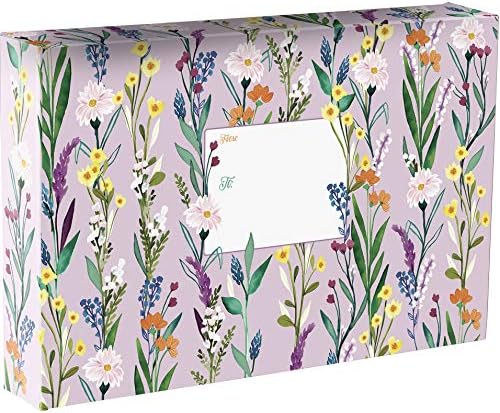 Големи пощенски кутии Jillson & Roberts, цветен тайната градина (12 бр.)