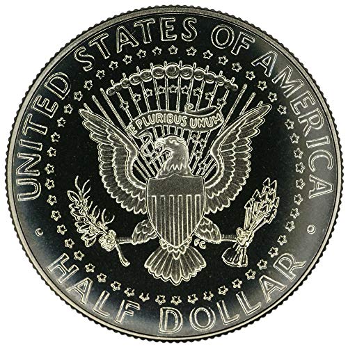 Монетен двор на САЩ с разбивка по полдоллара Кенеди 2001 г. съобщение
