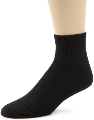 Мъжки чорапи Wigwam Супер 60 Ouarter Black 3 Опаковки