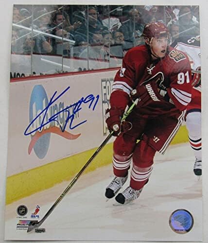 Кайл Туррис Подписа Автограф 8x10 Снимка II - Снимки на НХЛ с автограф